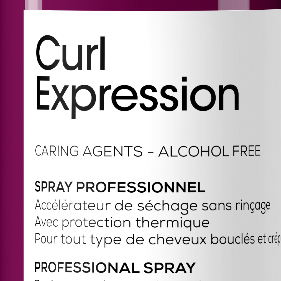 Curl Expression Drying Accelerator