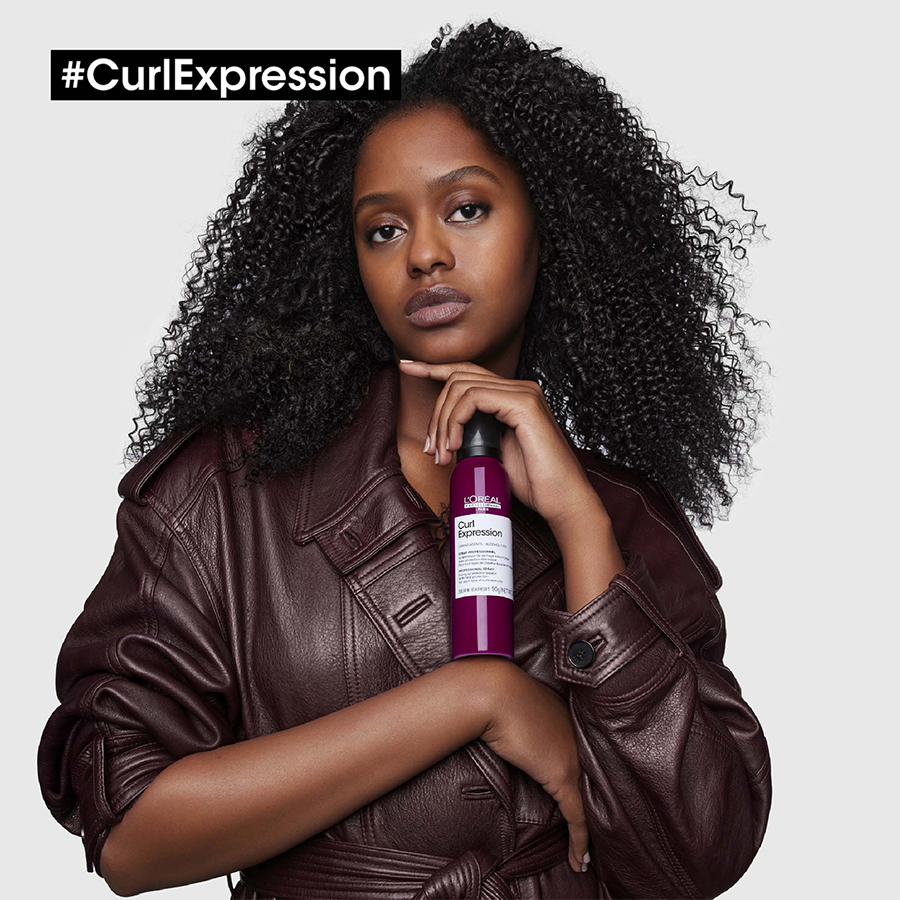Curl Expression Drying Accelerator